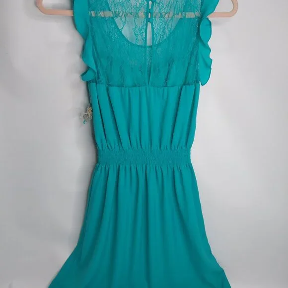 Gianni Bini Dresses | Gianni Bini Nwot Summer Turquoise Dress Small | Color: Green | Size: S | Savannahvigi389's Closet